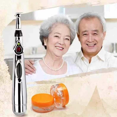 2급 전자 메리디안 펄스 건강 치료 펜과 아쿠포인트 지도 전송