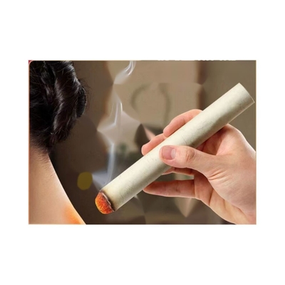 1.8cm 직경 내의 따뜻한 편도선용 Argyi Sliver Moxa Moxibustion Stick