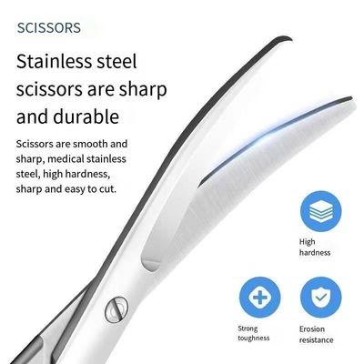 외과 수술 도구 스테인리스 스틸 내시경 절단 관절 절단 가위