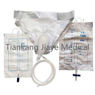 누출 방지 디자인 탄력 띠 유니어 드레나지 가방