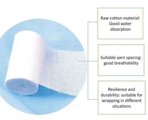의료용 목재 큰 롤 5cm*600cm 대장형 수술용 비생성 유독 가즈 롤