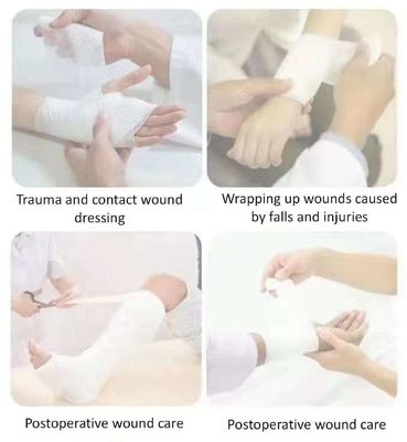 의료용 목재 큰 롤 5cm*600cm 대장형 수술용 비생성 유독 가즈 롤