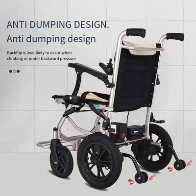 지능형 전자기 브레이크가 있는 프로 폴더블 전기 휠체어