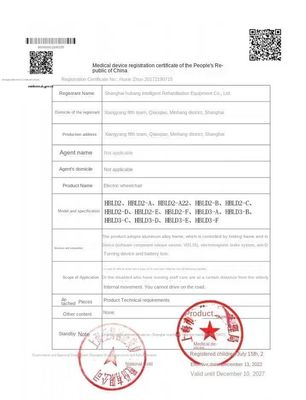 앞 및 뒷 지능형 이중 제어 시스템 장애인 가정용 전기 휠체어