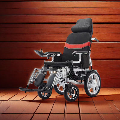 전력 접이식 납산 배터리 완전 자동 접이식 전기 휠체어 2024