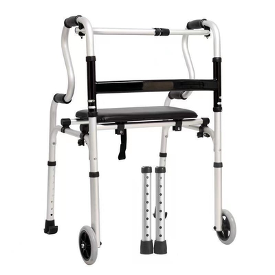 알루미늄 합금 플라스틱 서있는 프레임 걷기 보조 hemiplegic Walker 의료 장비