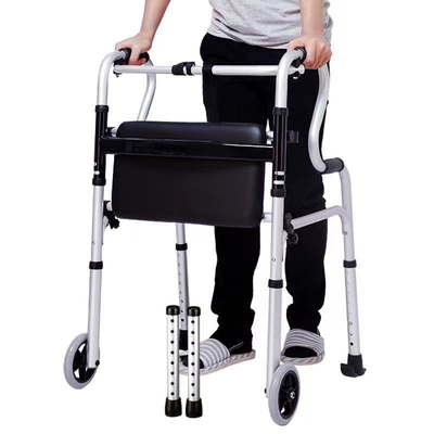 알루미늄 합금 플라스틱 서있는 프레임 걷기 보조 hemiplegic Walker 의료 장비