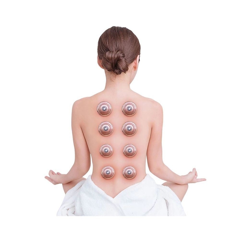 CE 인증을 받은 작동 용이 한 24 조각 수동 유방 펌프 컵 진공 치료 기계