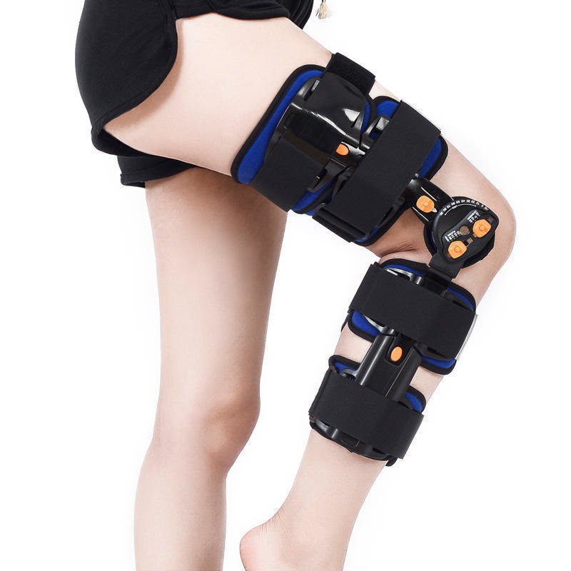 클래스 I 조정 가능한 의학적 무릎 관절 받침대 힌지 브래시 최대 각도 180°